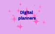 design aesthetic digital planner and budget tracker in canva