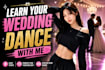 create choreograph your first dance for weddings or special occasion