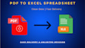 convert pdf to excel spreadsheet manually with accuracy