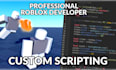 be your professional roblox game scripting, player system, shop, combat system