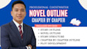 create a professional chapter by chapter novel outline