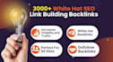 build 3000 high da seo link building backlinks, pr9 profile
