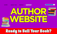 design book author website, wix ebook website book author website wix redesign