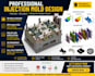 design custom injection molds with complete dfm and moldflow analysis