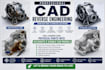 do reverse engineering 3d cad design model stl to step scan data clean up repair