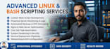 write bash scripts and server monitoring and automation