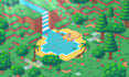 design isometric pixel art tileset pixel tilemap rpg game pixel background asset