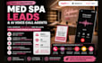 generate medspa leads, ai call agent vapi retell ai and n8n automation