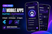 do flutterflow flutter mobile app development ai chatbot ai website ai developer