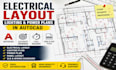 design texas electrical layout, lighting and power plans in autocad