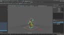 rig ai generated 3d character,ue5 retarget,dynamic bone,joint alignment,maya rig