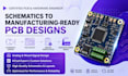 design pcb layout and schematics, pcb design analog circuit design using kicad