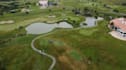 regrade 3d golf course,cgi site render from 2d plan,golf hole layout design,topo