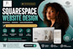design a custom squarespace website for coaches and consultants