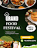 professional restaurant menu and food flyer