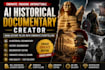 create cinematic historical documentary videos for youtube