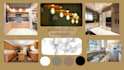 creates a professional interior design mood board