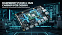 design raspberry pi cm4 cm5 compute module carrier pcb and industrial pcb