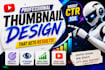 make custom youtube thumbnails for more engagement