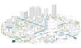 create 3d isometric map illustration isometric city map design