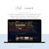 develop a responsive landing page with HTML CSS and javascript