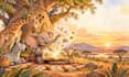 create whimsical watercolor art for african american children storybook