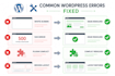 fix wordpress errors, plugin conflicts, and website issues fast