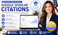 increase your google scholar, and backdated citation