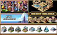 isometric pixel game tileset background and and environment pixel game asset