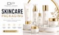 create cosmetic bottle mockups and skincare packaging