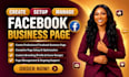 create and setup facebook business page