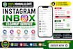 manually clean your instagram inbox and message requests