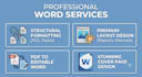 format edit and design microsoft word documents