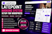 setup latepoint booking system for wordpress appointment website