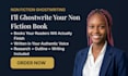 ghostwrite a professional nonfiction ebook or book