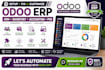 setup fix customize odoo modules erp CRM inventory accounting pos modules