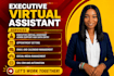 be your executive virtual assistant for administrative support