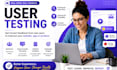 user test beta test manual test saas website app game and provide feedback