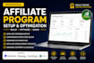 set up and optimize your affiliate program for more partners