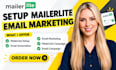 setup mailerlite email marketing mailerlite automation mailerlite campaign