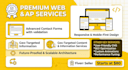 create a modern landing page with HTML CSS javascript