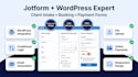 create and embed jotform client intake, booking, payment form into wordpress