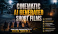 create cinematic ai generated short films