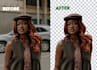 professional background removal and editing