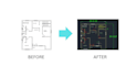 redraw PDF, hand sketch and image into autocad dwg