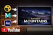 do professional vfx video editing and motion graphics