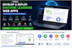 develop and deploy a machine learning web app using python, flask or stream