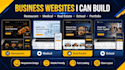 build a modern responsive business website