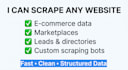 do web scraping, data extraction and build custom python scraping bots