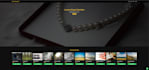design a modern website with database management solutions